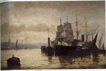 unknow artist Seascape, boats, ships and warships. 122